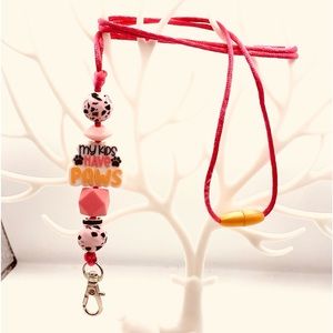 My Kids Have Paws Beautiful Lanyard